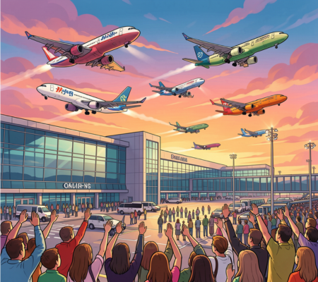 Flights & Main Airports_