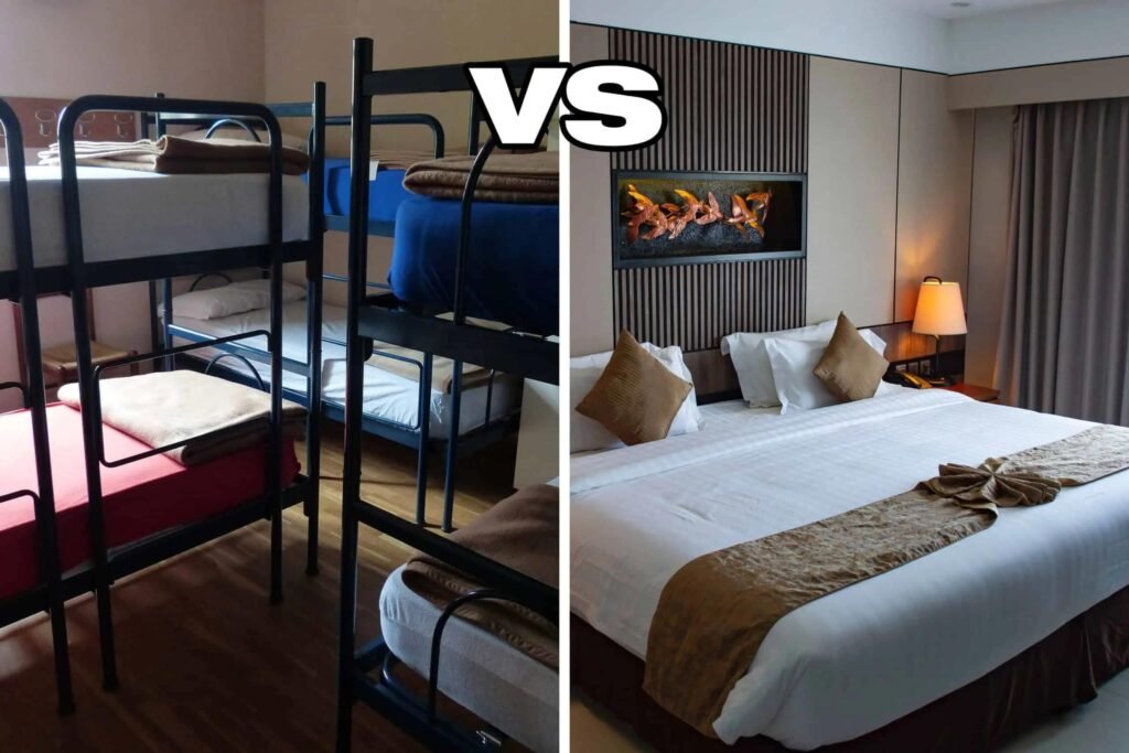Hostel vs Hotel