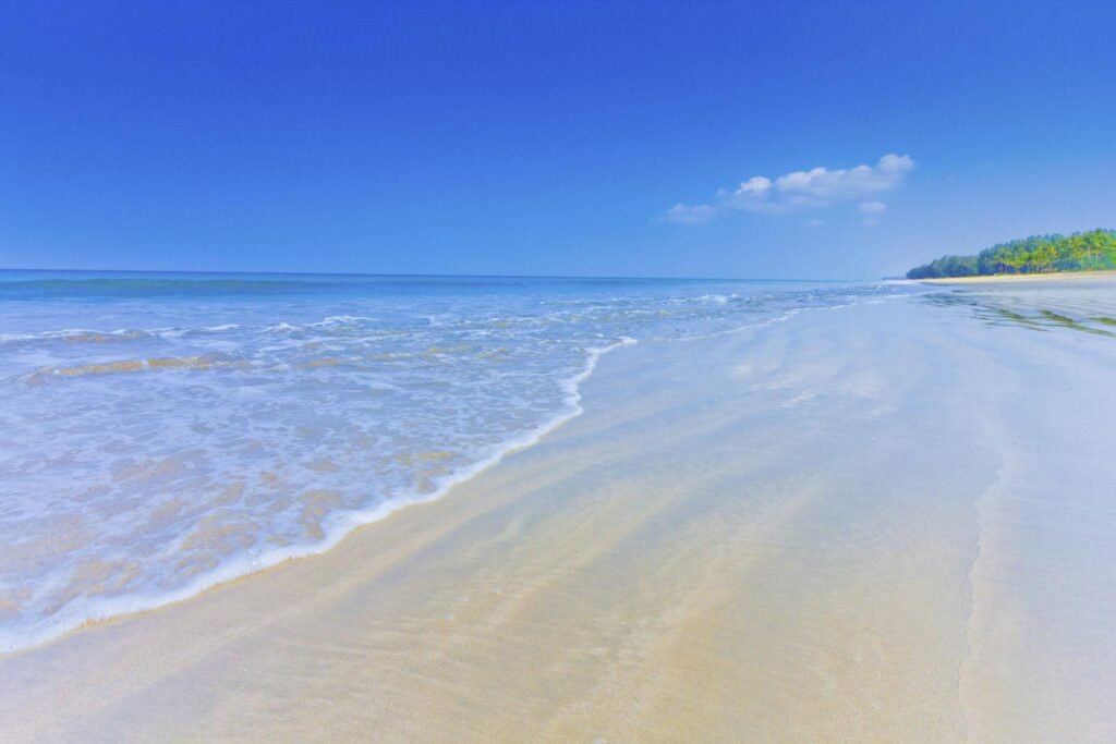 clear beach nature view Phuket clear sky