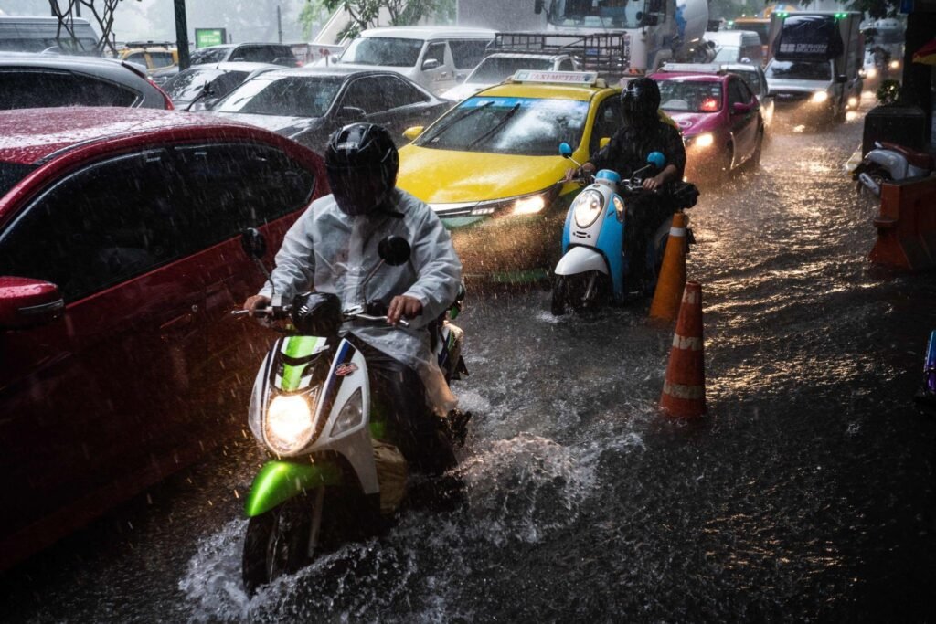 THAILAND-WEATHER-RAIN