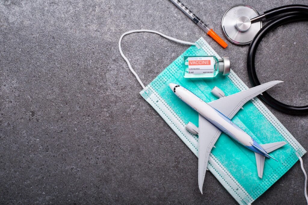 Vaccine flight for certificate before your immunization.