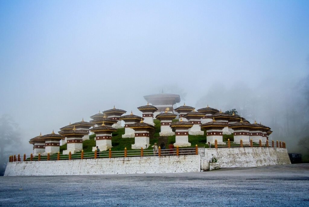 108 stupa at Dochula pass bhutan