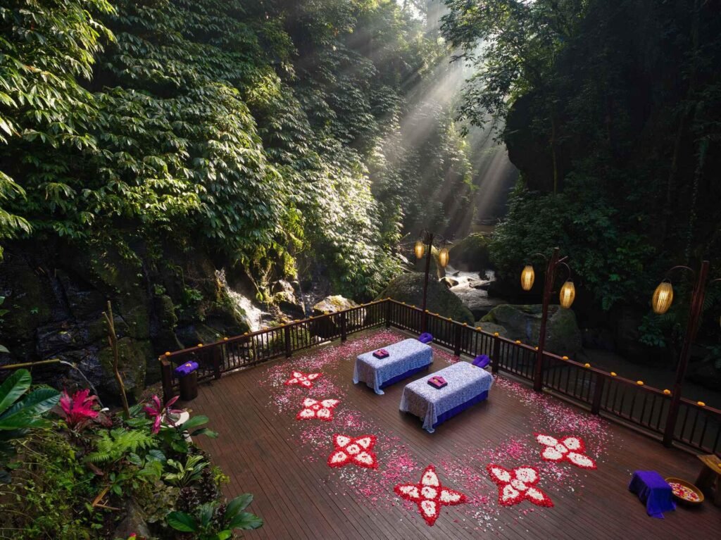 Holy River and Sacred Purification Sanctuary | Nandini Jungle by Hanging Gardens