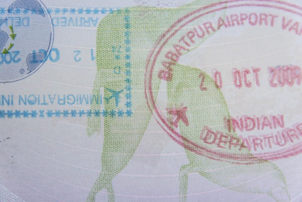 entry and exit visas in India