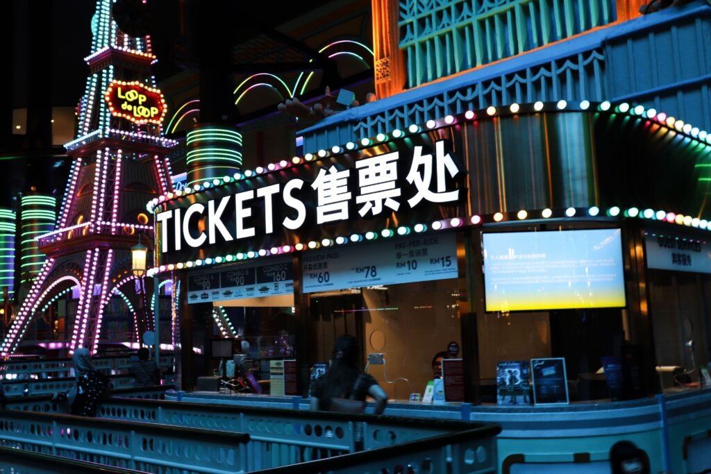 fake entry tickets