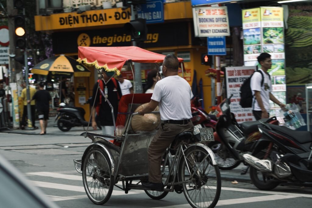 Traditional Taxis in Vietnam​