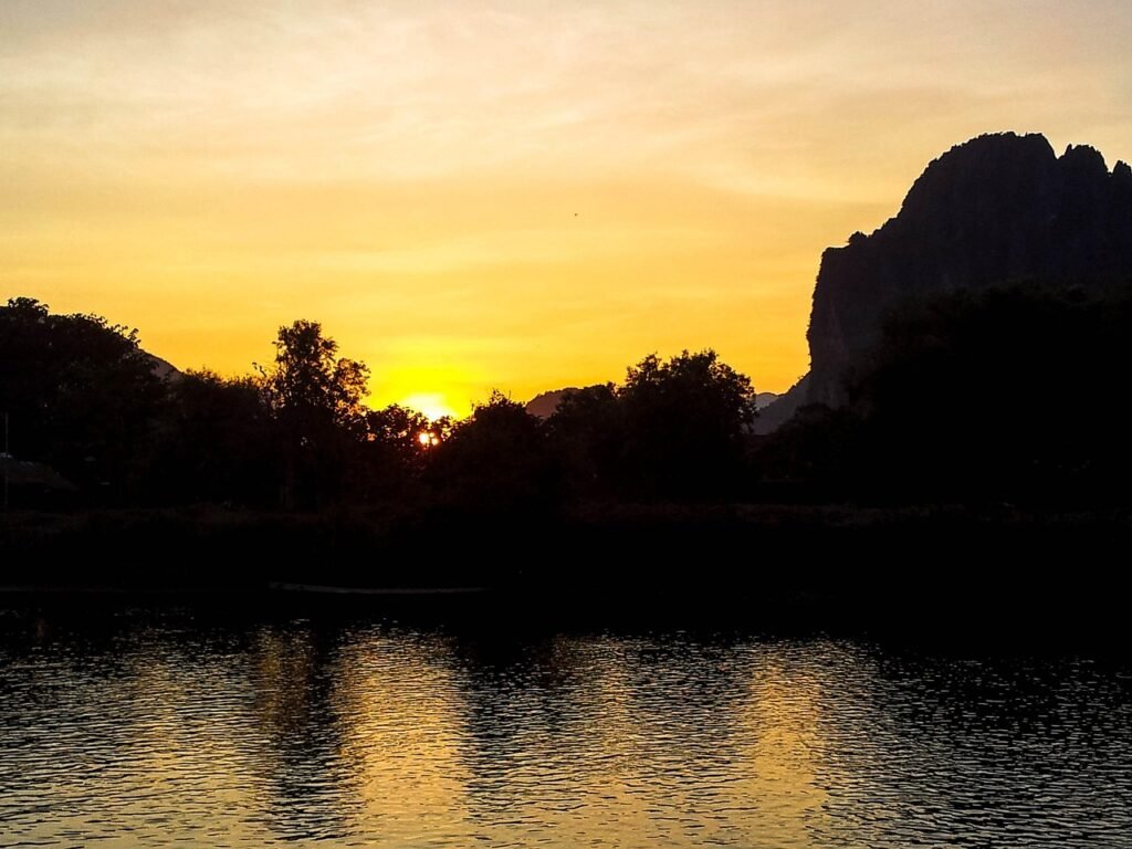 laos, vang vieng, sunset, kasterberge, flow, xong, water, mountains, heaven, landscape, nature, mood, laos, vang vieng, vang vieng, vang vieng, vang vieng, vang vieng